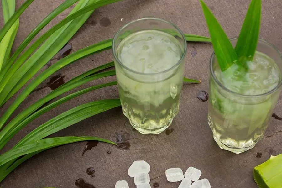 Nước nha đam đường phèn